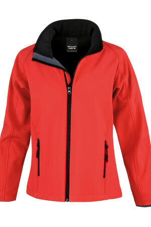 Bedruckbare Damen Soft Shell Jacke
