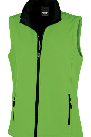 Bedruckbarer Damen Soft Shell Bodywarmer