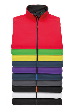 Bedruckbarer Damen Soft Shell Bodywarmer