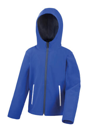Kids TX Performance Hooded Softshell Jacket