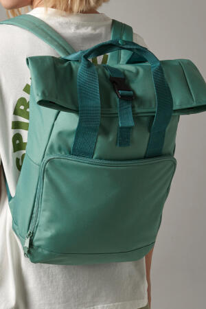 Twin Handle Roll-Top Backpack