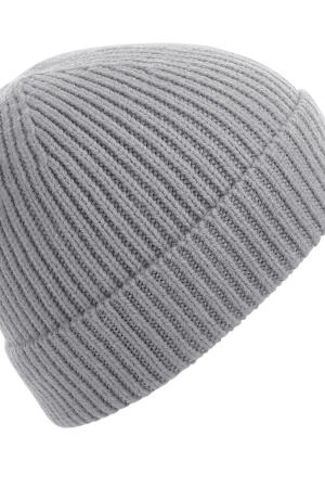 Engineered Knit Ribbed Beanie