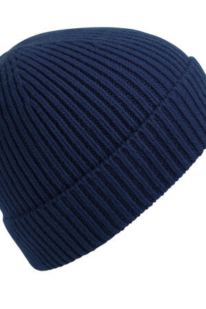 Engineered Knit Ribbed Beanie