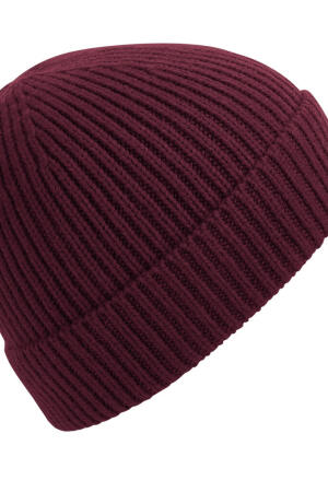 Engineered Knit Ribbed Beanie