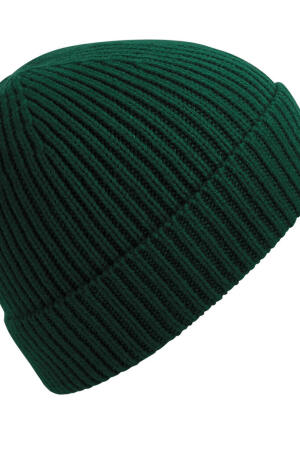Engineered Knit Ribbed Beanie