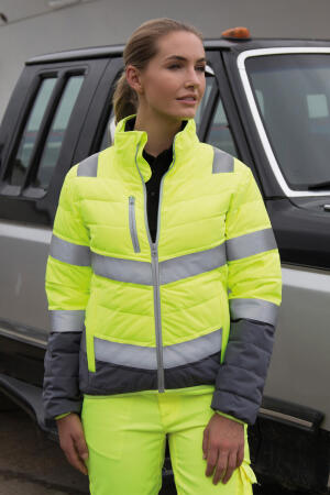 Women`s Soft Padded Safety Jacket