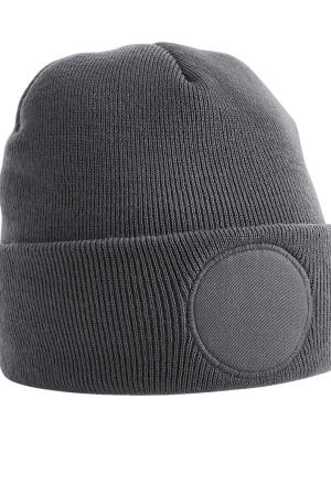 Circular Patch Beanie