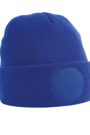 Circular Patch Beanie