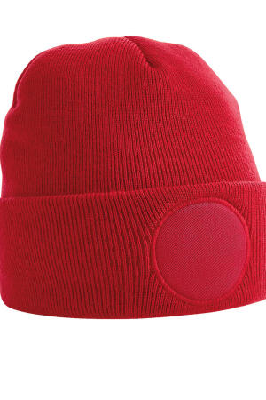 Circular Patch Beanie