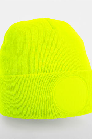 Circular Patch Beanie