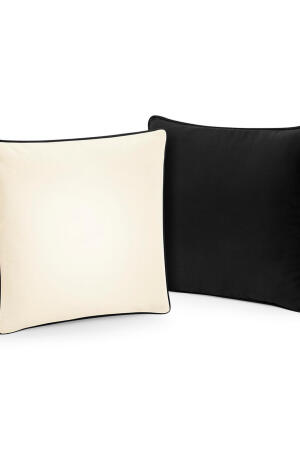 Fairtrade Cotton Piped Cushion Cover