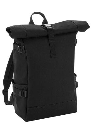 Block Roll-Top Backpack