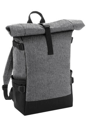 Block Roll-Top Backpack