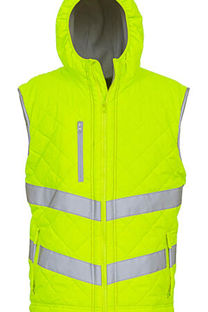 Fluo Kensington Hooded Gilet 