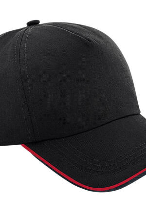 Authentic 5 Panel Cap - Piped Peak
