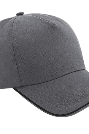 Authentic 5 Panel Cap - Piped Peak