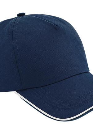 Authentic 5 Panel Cap - Piped Peak