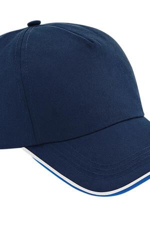 Authentic 5 Panel Cap - Piped Peak