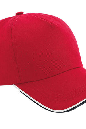 Authentic 5 Panel Cap - Piped Peak