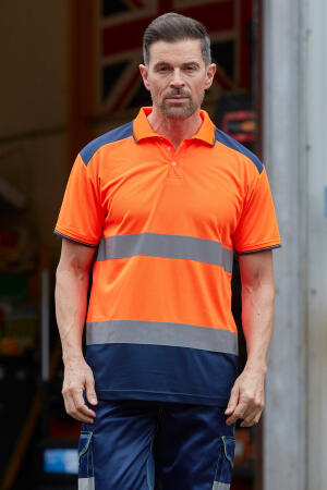 Fluo 2-Tone Polo