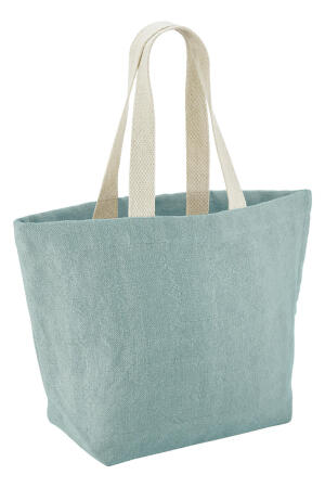 Soft Washed Jute Beach Bag