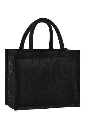 Natural Starched Jute Midi Tote