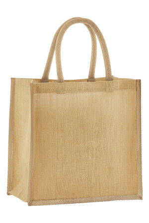 Natural Starched Jute Mini Gift Bag