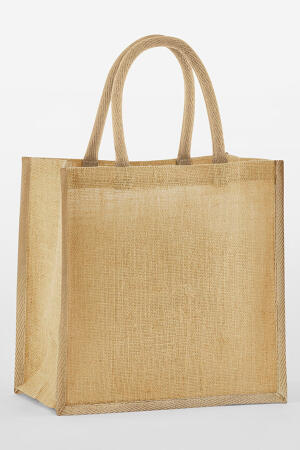 Natural Starched Jute Mini Gift Bag
