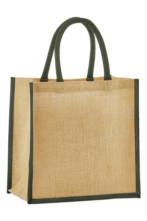 Natural Starched Jute Mini Gift Bag