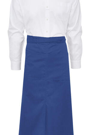 BERLIN Long Bistro Apron with Vent and Pocket