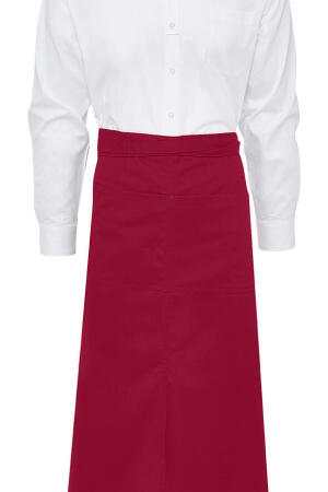 BERLIN Long Bistro Apron with Vent and Pocket