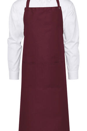 AMSTERDAM Bib Apron with Pocket