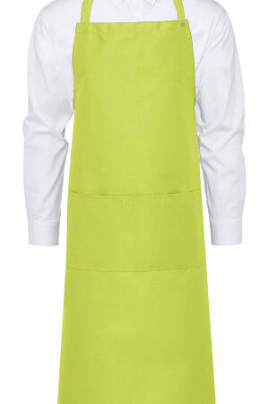 AMSTERDAM Bib Apron with Pocket