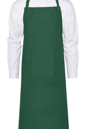 AMSTERDAM Bib Apron with Pocket