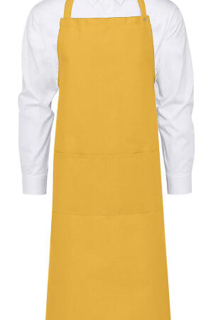 AMSTERDAM Bib Apron with Pocket
