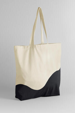 Organic Cotton Wave Print Maxi Tote