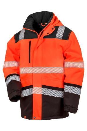Printable Waterproof Softshell Safety Coat