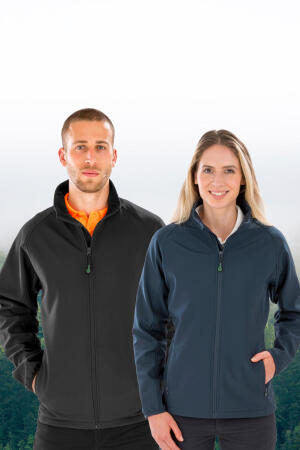 Men`s Recycled 2-Layer Printable Softshell Jacket