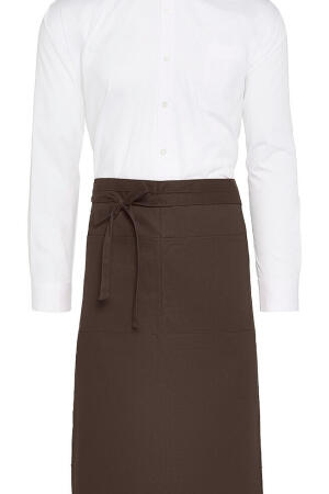 ROME - Medium Length Bistro Apron with Pocket