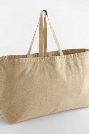 Garment Dyed Oversized Tote Bag