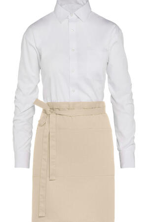 BRUSSELS - Short Bistro Apron with Pocket
