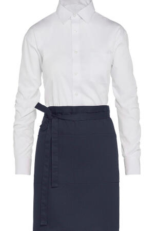 BRUSSELS - Short Bistro Apron with Pocket