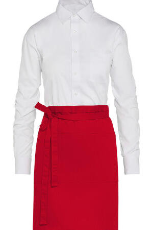BRUSSELS - Short Bistro Apron with Pocket