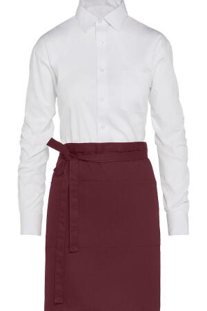 BRUSSELS - Short Bistro Apron with Pocket