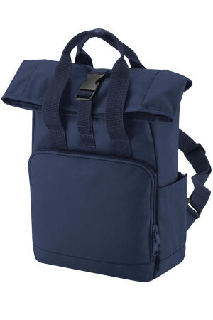Recycled Mini Twin Handle Roll-Top Backpack