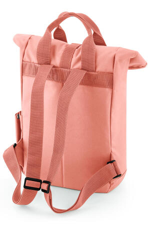 Recycled Mini Twin Handle Roll-Top Backpack