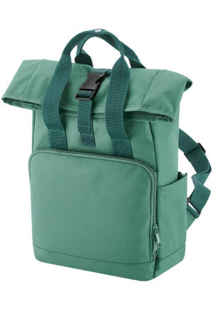 Recycled Mini Twin Handle Roll-Top Backpack