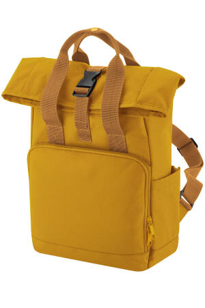 Recycled Mini Twin Handle Roll-Top Backpack