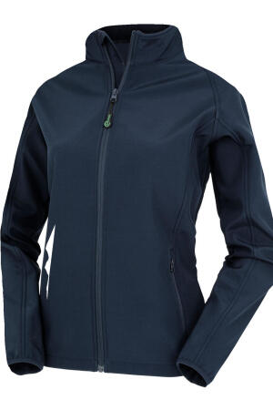 Women`s Recycled 2-Layer Printable Softshell Jkt