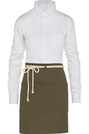 CORSICA - Cord Bistro Apron with Pocket